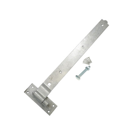 Hook and Band Hinge - Cranked 24" - 600mm Galvanised - Image 4