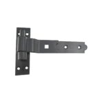 Hook and Band Hinge - Cranked 8" - 200mm Black