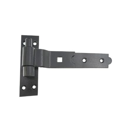 Hook and Band Hinge - Cranked 8" - 200mm Black