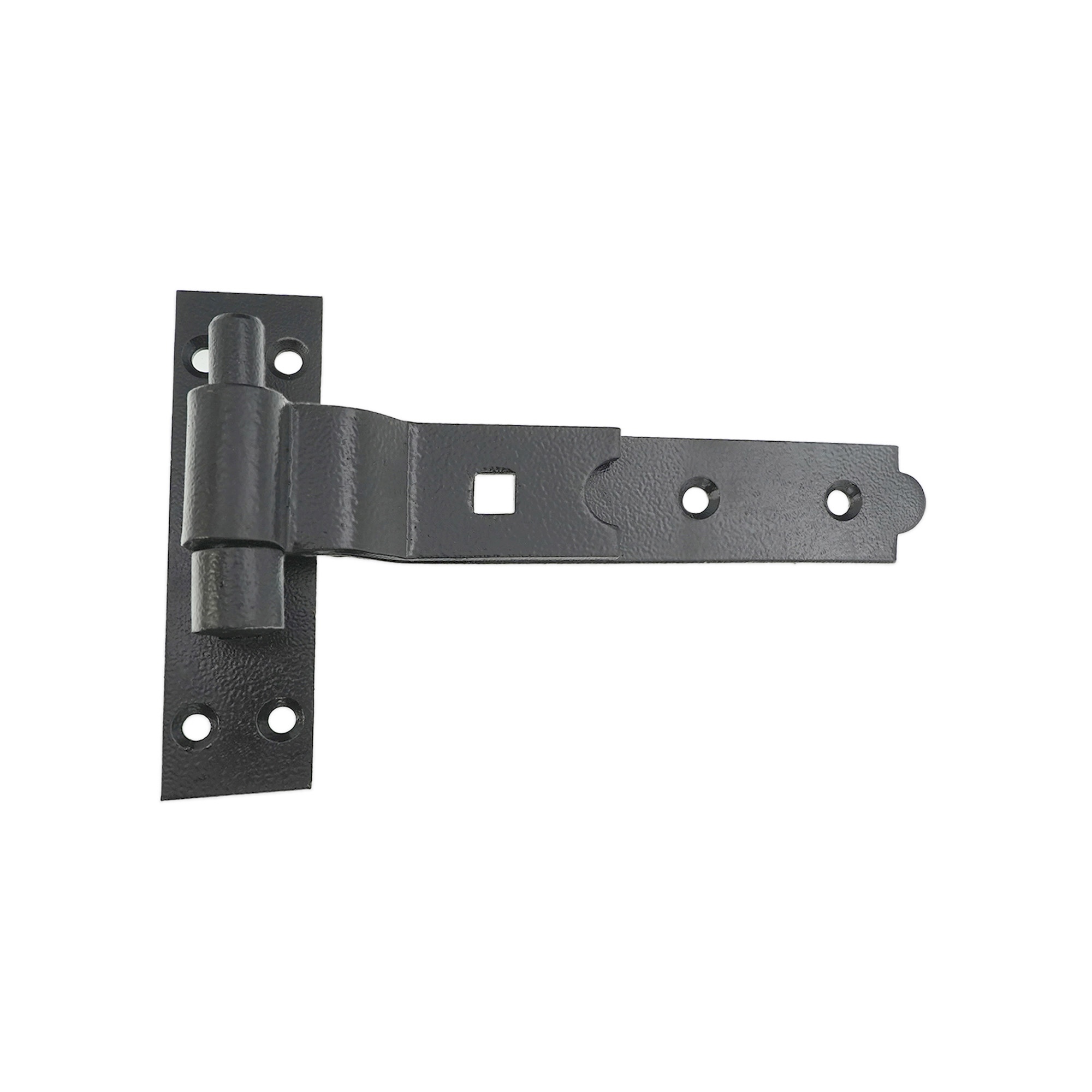 7176_1.jpg Hook and Band Hinge - Cranked 8" - 200mm Black - Image 1