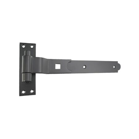 Hook and Band Hinge - Cranked 12" - 300mm Black