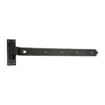 Hook and Band Hinge - Cranked 24" - 600mm Black