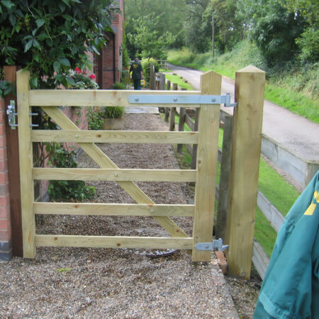 Field Gate Kit - Adjustable 12"- 300mm Galvanised - Image 3