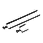 Field Gate Kit - Adjustable 24" - 600mm Black