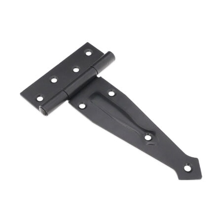 Decorative 6" Hinge Black
