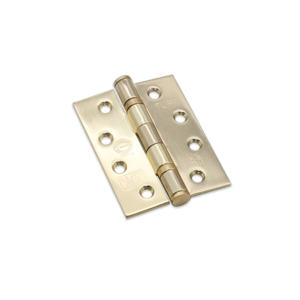Spira Brass 8344 CE13 Stainless Steel BB Hinge - Electro Brass