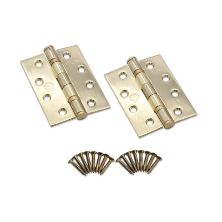 Spira Brass 8344 CE13 Stainless Steel BB Hinge - Electro Brass - Image 4
