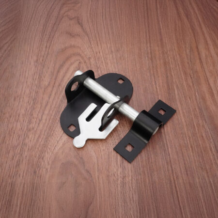 Iron Oval Pad Bolt Black - Image 3