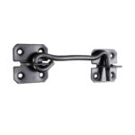Iron cabin Hook Black 4" - 100mm