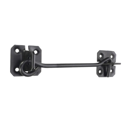 Iron cabin Hook Black 6" - 150mm