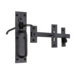 Iron Suffolk Latch Black