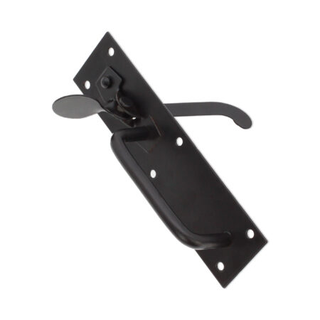 Iron Suffolk Latch Black - Image 2