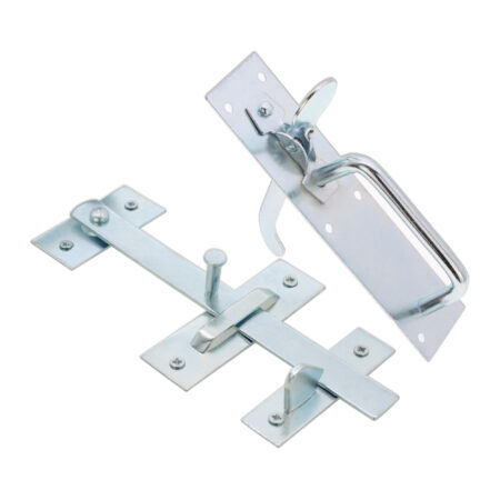 Iron Suffolk Latch Zinc - Image 2