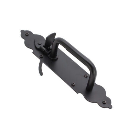 Iron Suffolk Latch - Gothic Black - Image 3