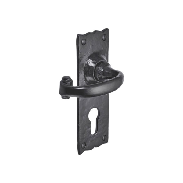 Stainless Steel Burford Lever Euro Cylinder Handles Door Handle Set