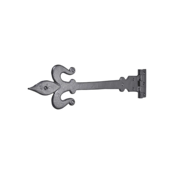 Spira Brass Brass 18" Fleur de Lys Tee Hinges Door Hinge Pair