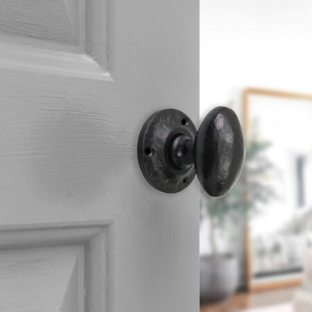 Stainless Steel Oval Rim/Mortice Door Knob Door Hardware - Image 3