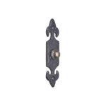 Fleur de Lys Door Bell Push