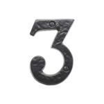 Spira Brass Door Numerals (Number 3)