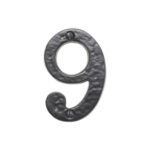 Spira Brass Door Numerals (Number 9)