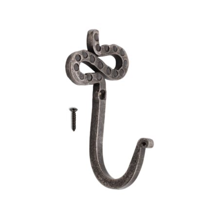 Spira Brass Iron Hook BR601 Pewter - Image 4