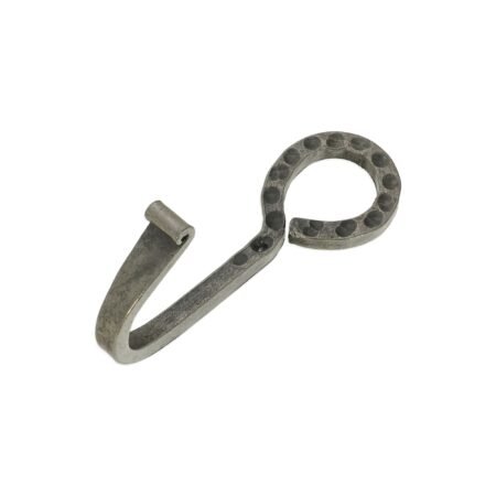Spira Brass Iron Hook BR602 Pewter - Image 2