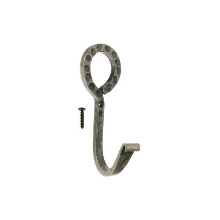 Spira Brass Iron Hook BR602 Pewter - Image 4