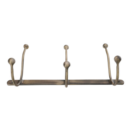 Spira Brass Rama Iron Hook 3 Leg Antique - Image 2