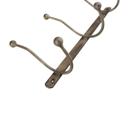 Spira Brass Rama Iron Hook 3 Leg Antique - Image 3