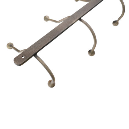 Spira Brass Rama Iron Hook 3 Leg Antique - Image 4