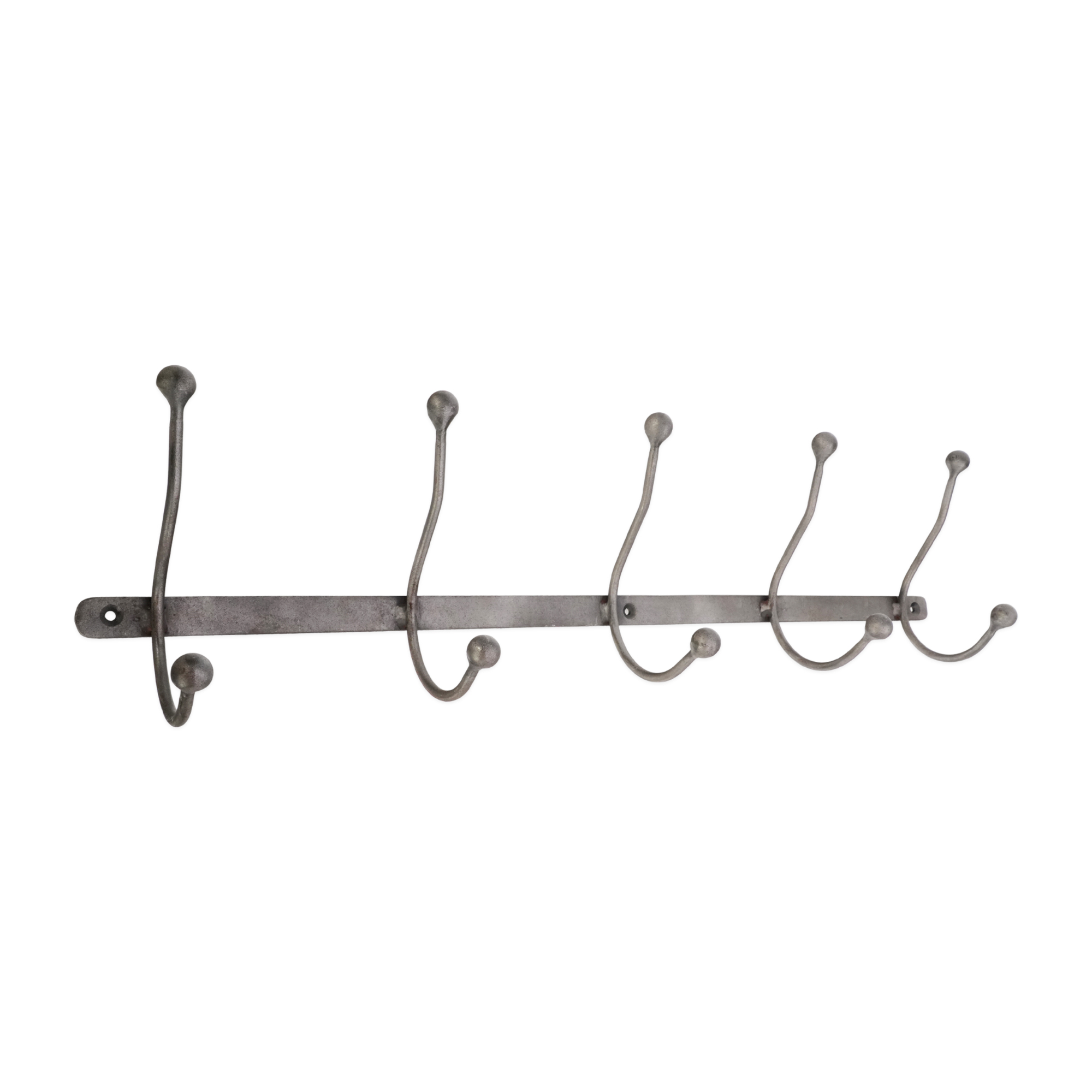 BR612PEW_1.jpg Spira Brass Rama Iron Hook 5 Leg Pewter - Image 1