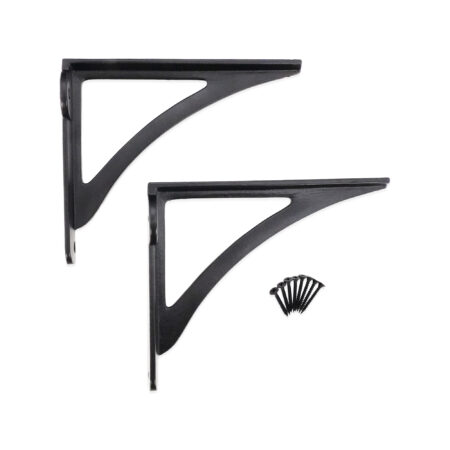 Spira Brass Victorian Ironbridge Shelf Bracket Black (Sold in Pairs) - Image 4