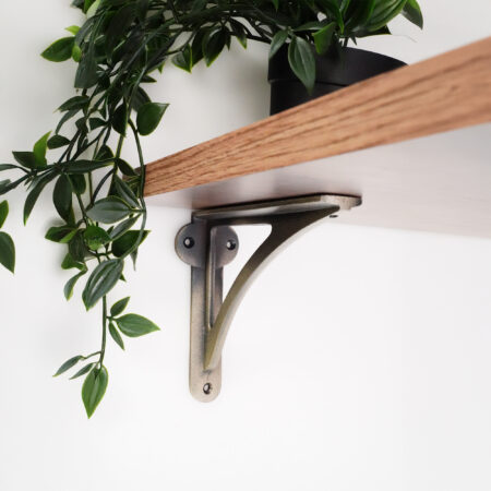 Spira Brass Victorian Ironbridge Shelf Bracket Matt Antique (Sold in Pairs) - Image 3