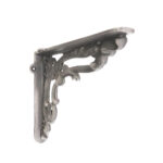 Spira Brass Apple Shelf Bracket Pewter (Sold in Pairs)