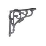 Spira Brass GNER Shelf Bracket Black 125x125mm (Sold in Pairs)