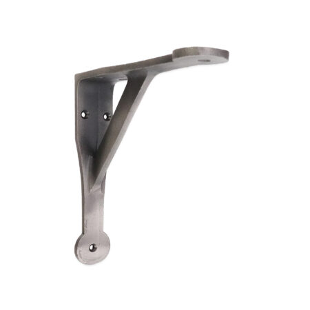 Spira Brass Penny Gallow Shelf Bracket Pewter (Sold in Pairs)