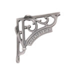 Spira Brass Covent Garden Shelf Bracket Pewter (Sold in Pairs)