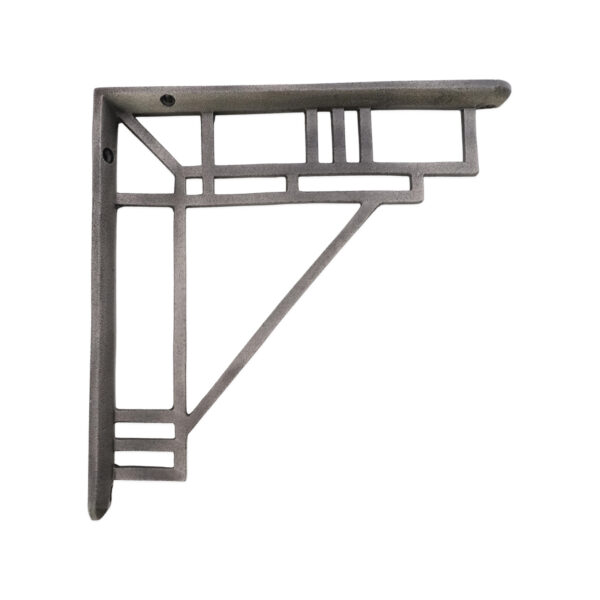 Art Deco Shelf Bracket Pewter (Sold in Pairs)