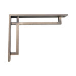 Narrow Art Deco Bracket Matt Antique (Sold in Pairs)