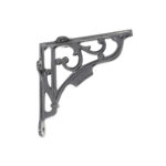 Spira Brass GNER Shelf Bracket Black 150x150mm (Sold in Pairs)