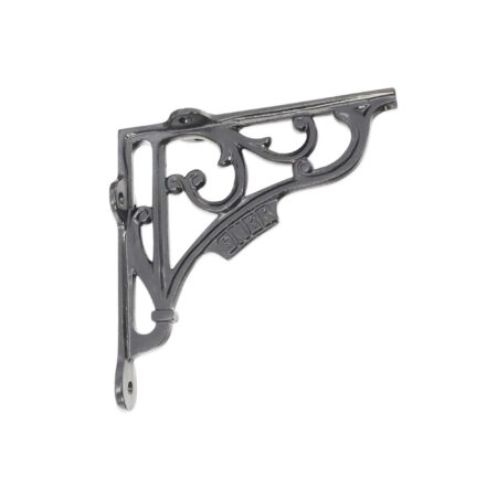 Spira Brass GNER Shelf Bracket Black 150x150mm (Sold in Pairs)