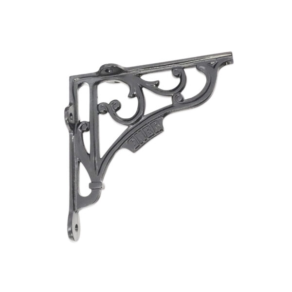 Spira Brass GNER Shelf Bracket Black 150x150mm (Sold in Pairs)
