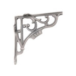 Spira Brass GNER Shelf Bracket Pewter 150x150mm (Sold in Pairs)