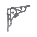 Spira Brass GNER Shelf Bracket Black 180x180mm (Sold in Pairs)