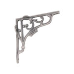 Spira Brass GNER Shelf Bracket Pewter 180x180mm (Sold in Pairs)