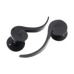 Brass Ferro Lever on Rose Door Handle Set