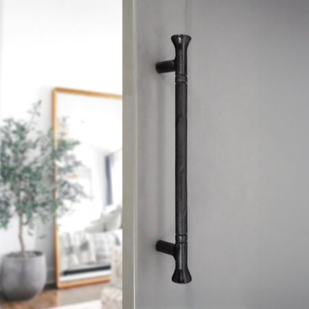 Spira Brass Dona Pull Handle Medium Matt Black - Image 3