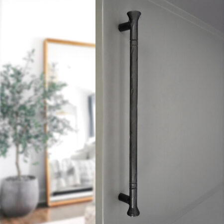 Spira Brass Dona Pull Handle Large Matt Black - Image 3