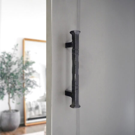 Spira Brass Jade Pull Handle Small Matt Black - Image 3