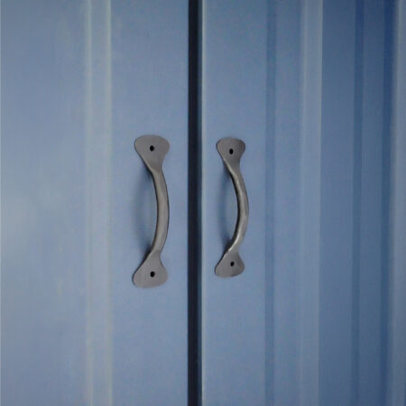 Hammered Pull Handle Small Matt Black - Image 3